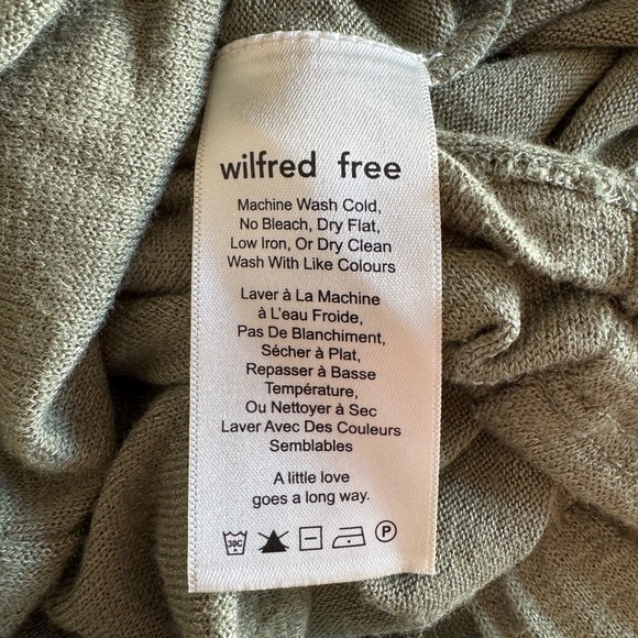 Aritzia Wilfred Jumper/Romper in Military Green XS - Picture 4 of 5